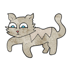 texture cartoon cat