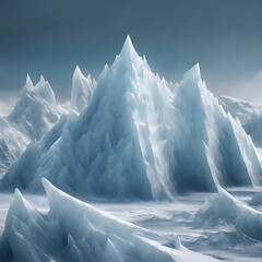 iceberg in polar regions/ice bergs