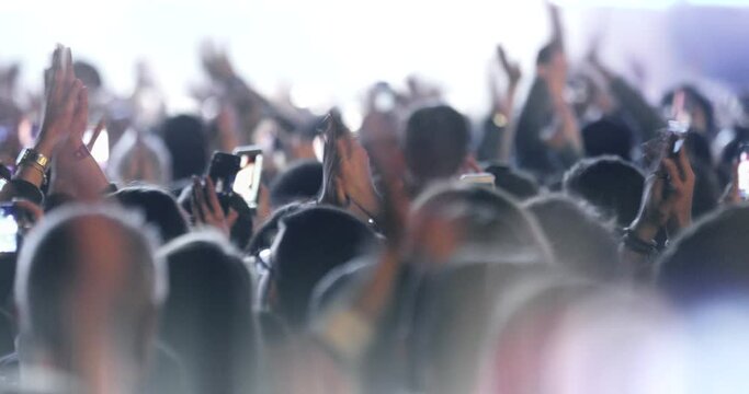 concert crowd audience background