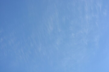 Bright and colorful photos of heavenly angelic white clouds and blue, blue sky with sunlight....