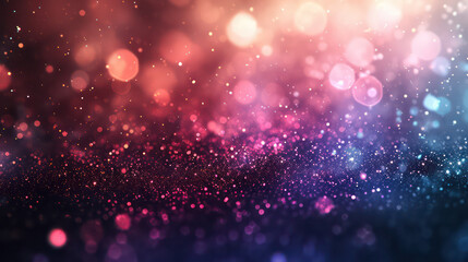 Fototapeta na wymiar colorful luxury glitter and bokeh particles, colorful bokeh background, holiday festival background