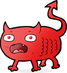 cartoon little imp
