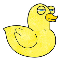 textured cartoon funny rubber duck