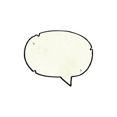 Fototapeta premium cartoon speech balloon