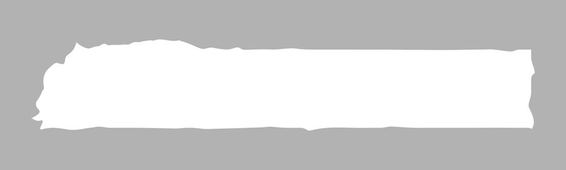 Obraz premium Collection of torn paper pieces. Black square frames with Irregular edges.Set of silhouettes of ripped rectangular shapes. Piece of grunge collage stickers.