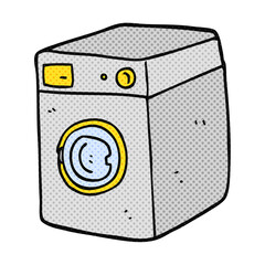 cartoon washing machine