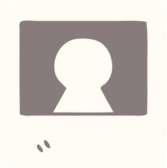 old instant photograph