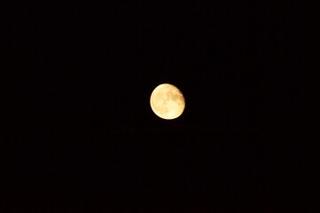 Moon Rise at night