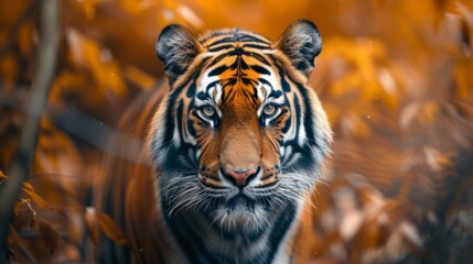 Tiger Staring Intently