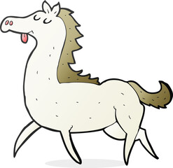 cartoon horse