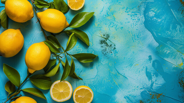 Illustration on theme big set different types citrus Citrus banner health