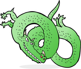 cartoon dragon