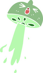 cartoon doodle citrus fruit