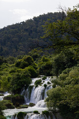 Cascate del Parco Nazionale di Krka in Croazia