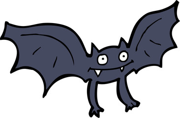 cartoon vampire bat