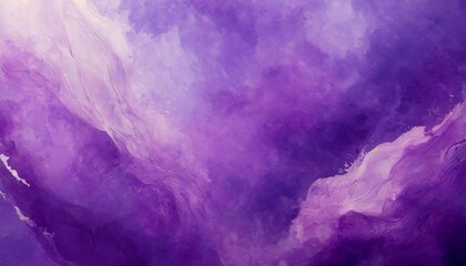 Bright purple painting background. Abstract art with liquid fluid grunge texture. Acrylic paint.