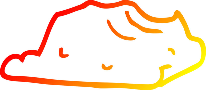 recommend clip art: warm gradient line drawing cartoon butter