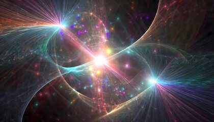 Obraz premium Spectral Silk: Abstract Color Flow