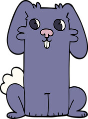 cartoon doodle cute bunny