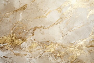Sumptuous beige marble texture with golden veins, perfect for creating a luxurious backdrop for home decor, elegant stationery, or upscale marketing materials.