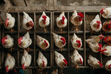 chicken farm industry ,snapshot asthetic