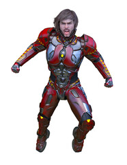 サイバーマン　3DCGレンダリング