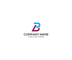 pb company logo design vector