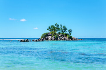 Small island, Island Mahé, Republic of Seychelles, Africa.