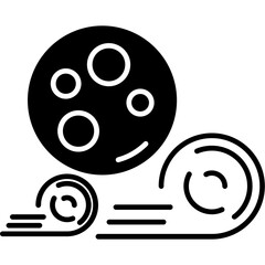 Fototapeta premium Wind Icon