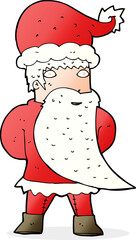 cartoon santa claus