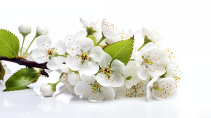 white cherry blossom