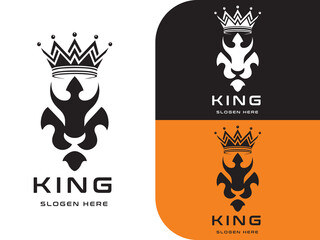 lion logo, king logo 