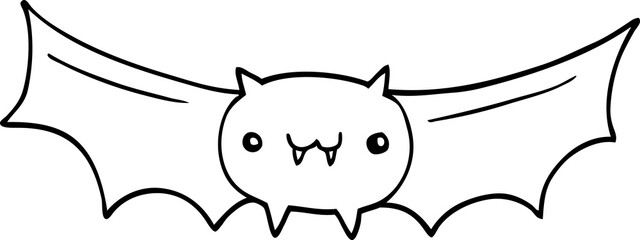 cartoon vampire bat
