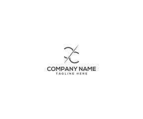 cc company logo design vector