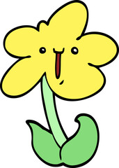 cartoon flower