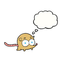 thought bubble cartoon mouse