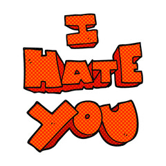 I hate you cartoon symbol