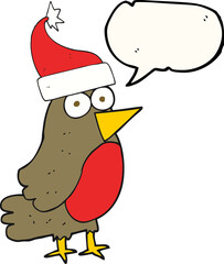 speech bubble cartoon robin