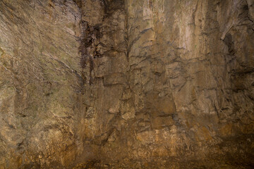 Speleology. The Bacho Kiro cave, Dryanovo, Bulgaria.