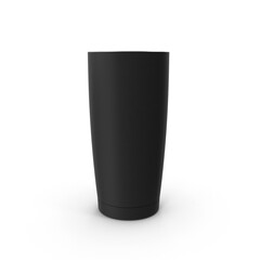Vaso tipo yeti negro