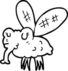 cartoon fly