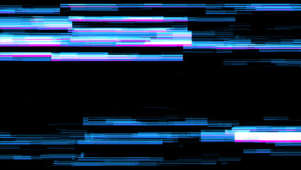 Digital glitch background. Abstract noise effect. Computer screen error. Technical problem. Computer virus. No television signal. 3D rendering.