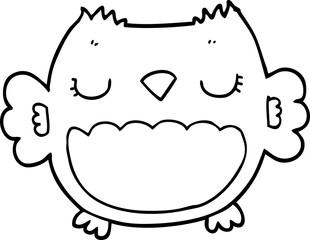 cute cartoon owl