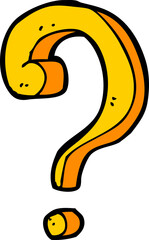 cartoon question mark