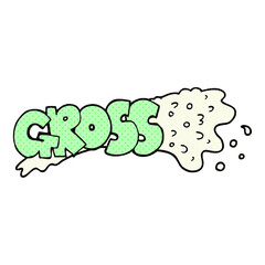 gross cartoon