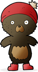 cartoon cute teddy bear