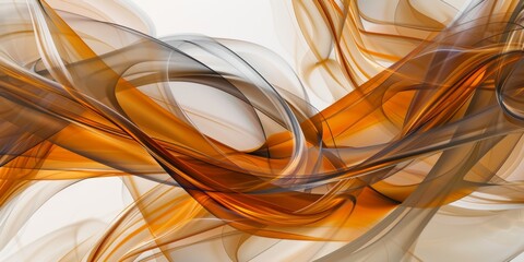 Liquid topaz swirls, intertwining in an elegant, abstract dance, suggesting luxury and fluidity