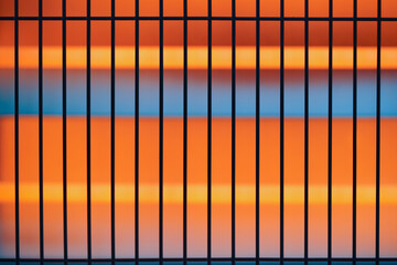 Close-up of an infrared heating element, home heater