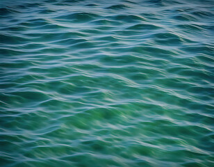 Close-up Texture of Calm Ocean Waves