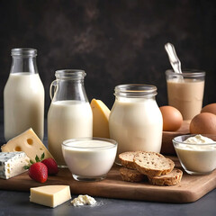 Milk, cheese and other dairy product composition - 725961653